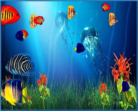 aquarium screensavers|More.